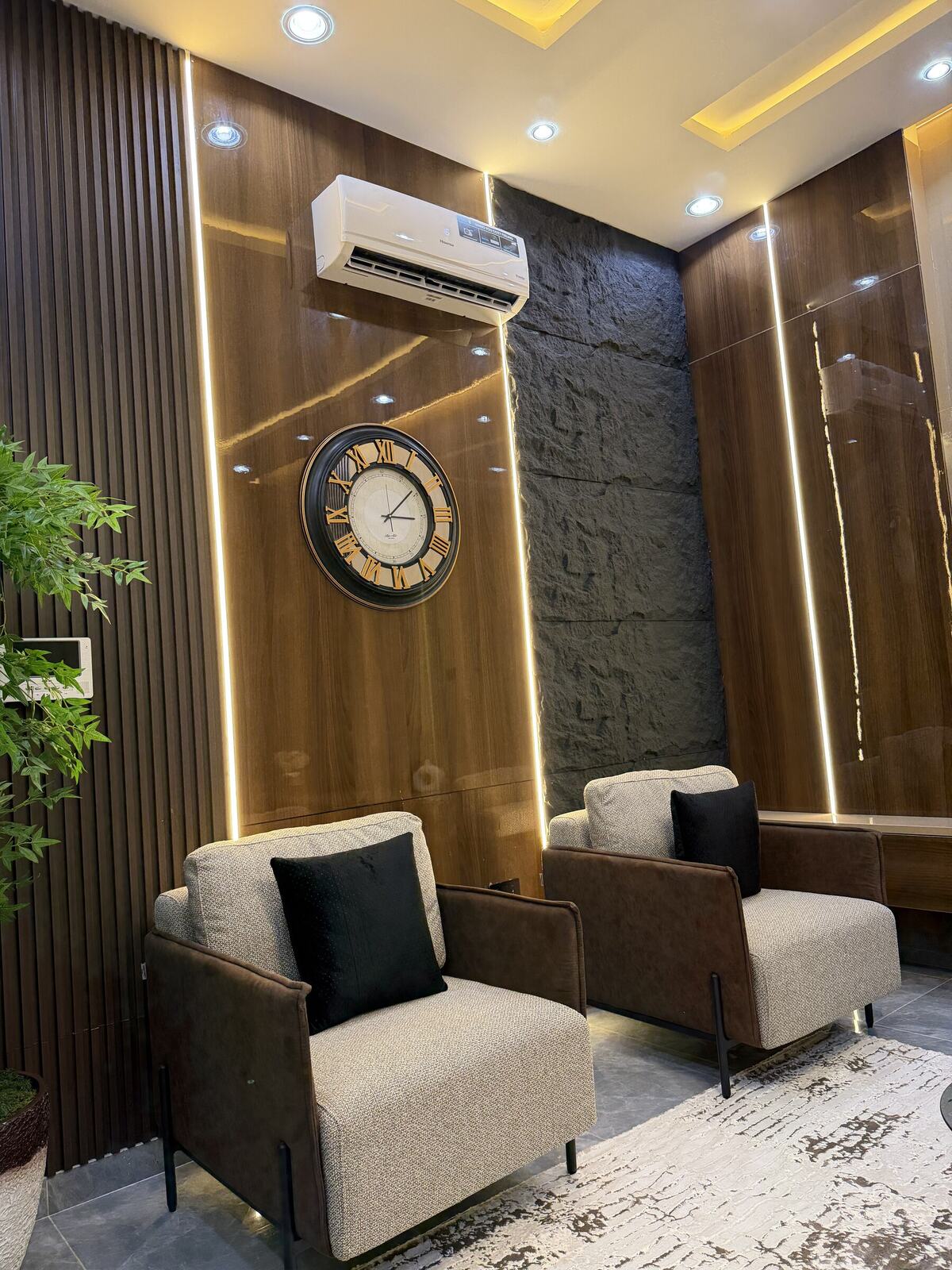 Reception lounge styling by Chavvah Interiors